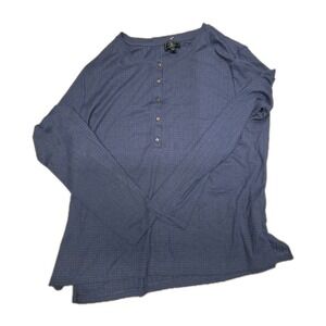 Bass Women's Long Sleeve Top Blue XL